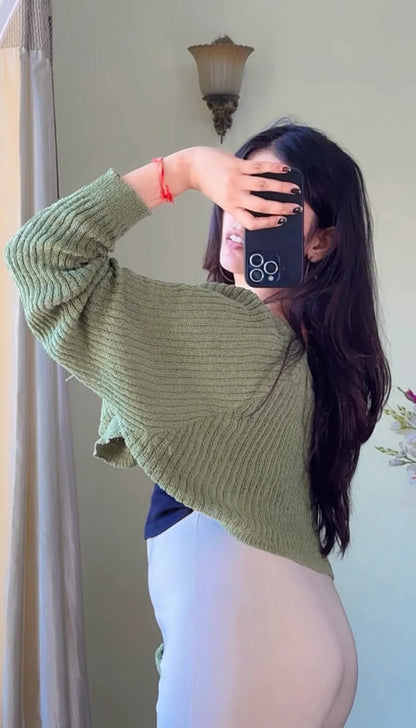 (Size-Free Size ) Crochet Bolero-CB176