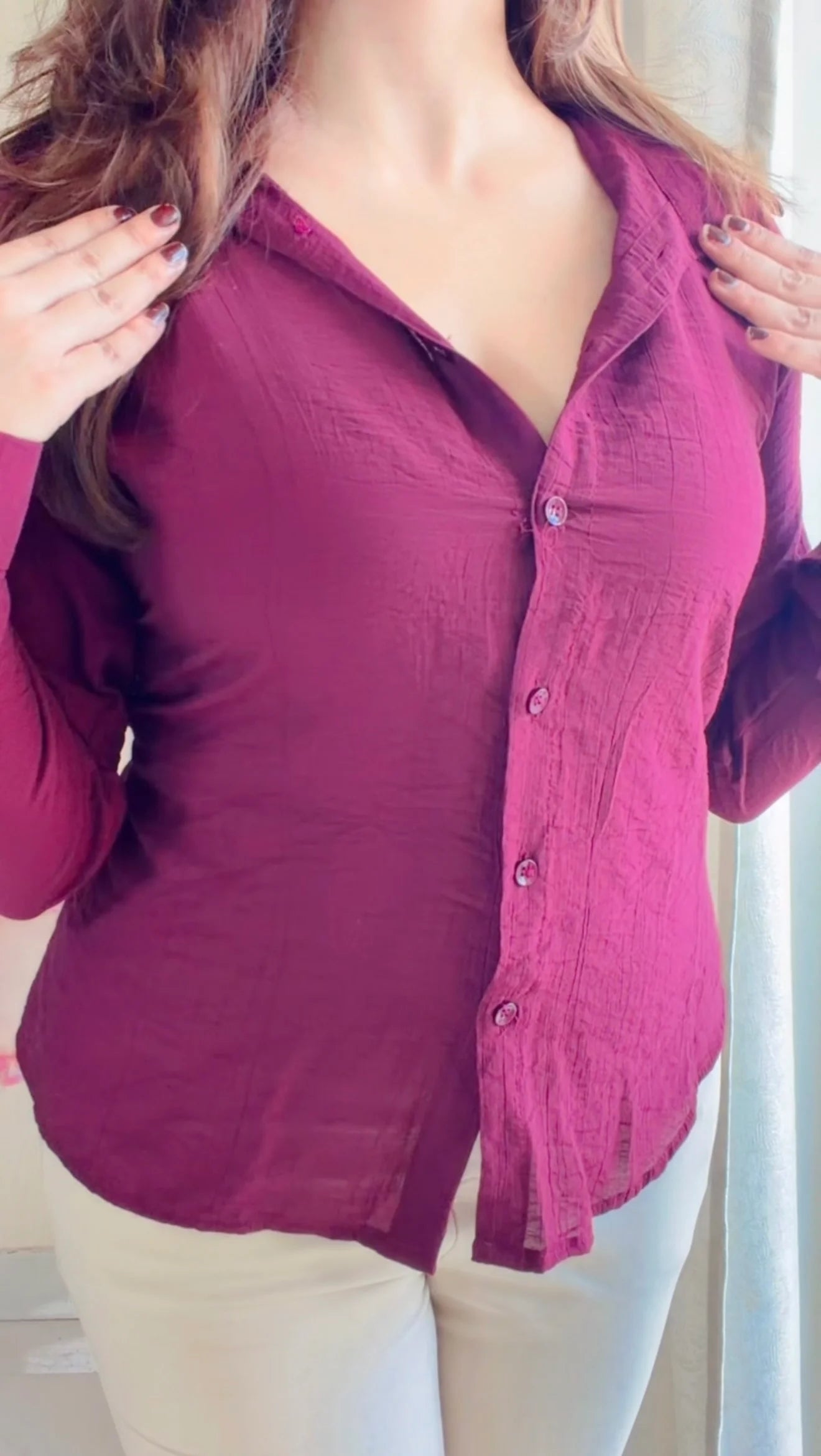 Premium Corset Back Summer Shirt