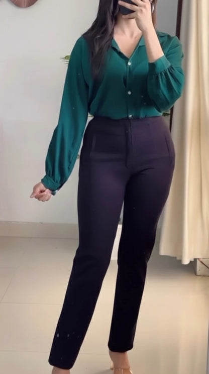 ZARA Black Trouser (P-31)