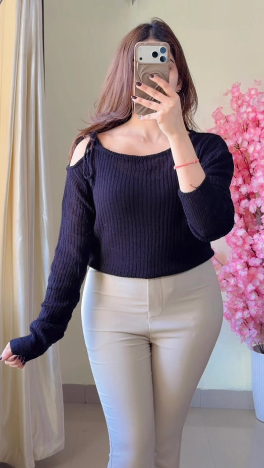 (Size-Free Size ) Crochet Top-C493