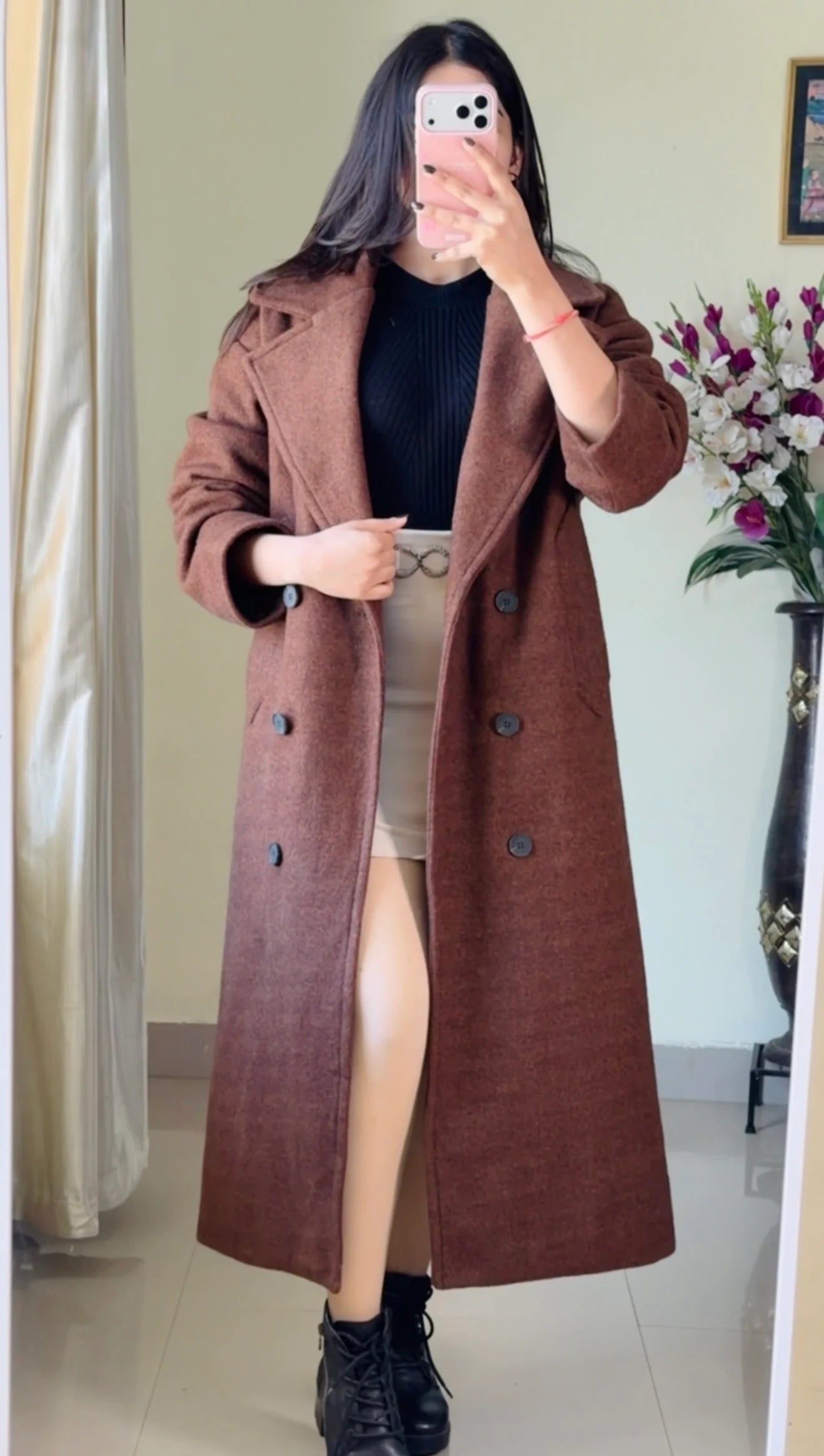 (Size- M to L) Premium Winter Coat - WO233