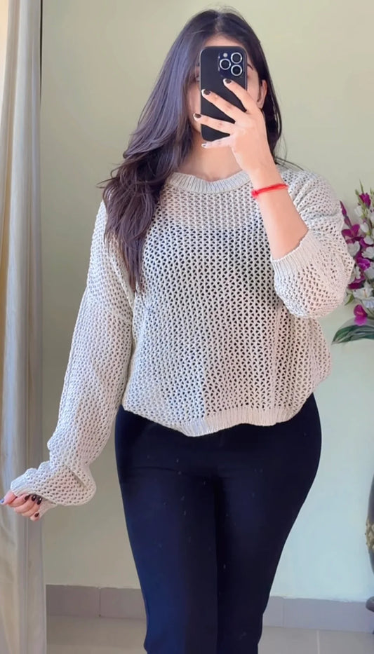 (Size-Free Size ) Crochet Top-189