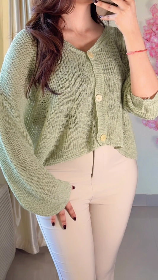 (Free Size Till 40"Bust  ) Crochet Top-C488