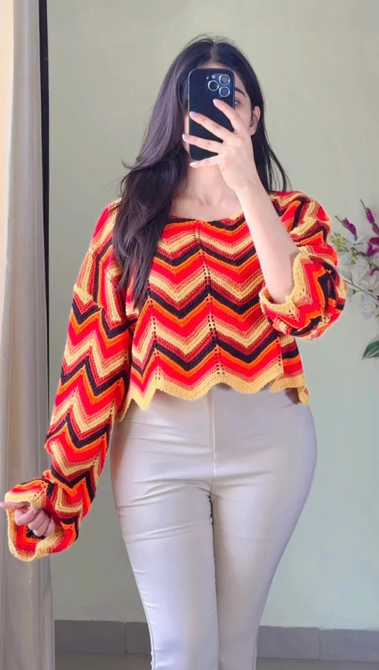 Crochet Sweater- CB108