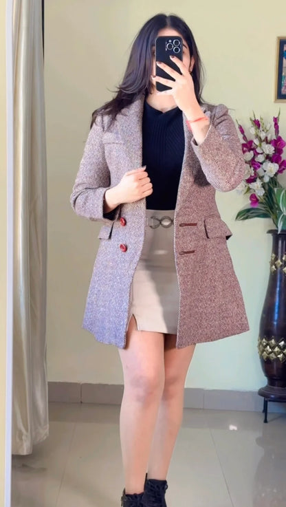 (Size-S to M)  Winter Coat- Wo187
