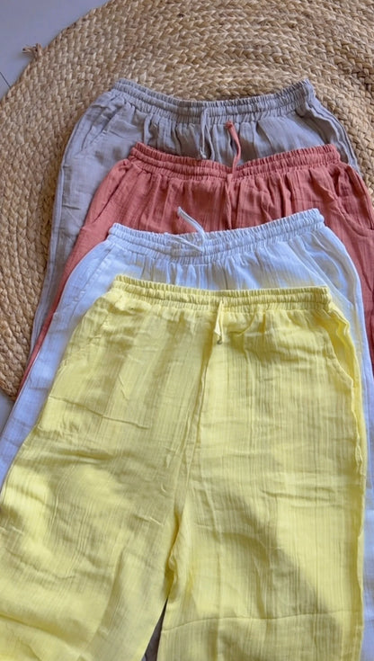 Women’s Mulmul Cotton Pant