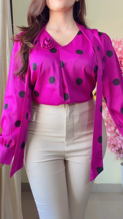 Barbie Pop Polka Premium Shirt