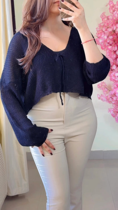 (Size-XL to 4XL) Crochet Top- C522