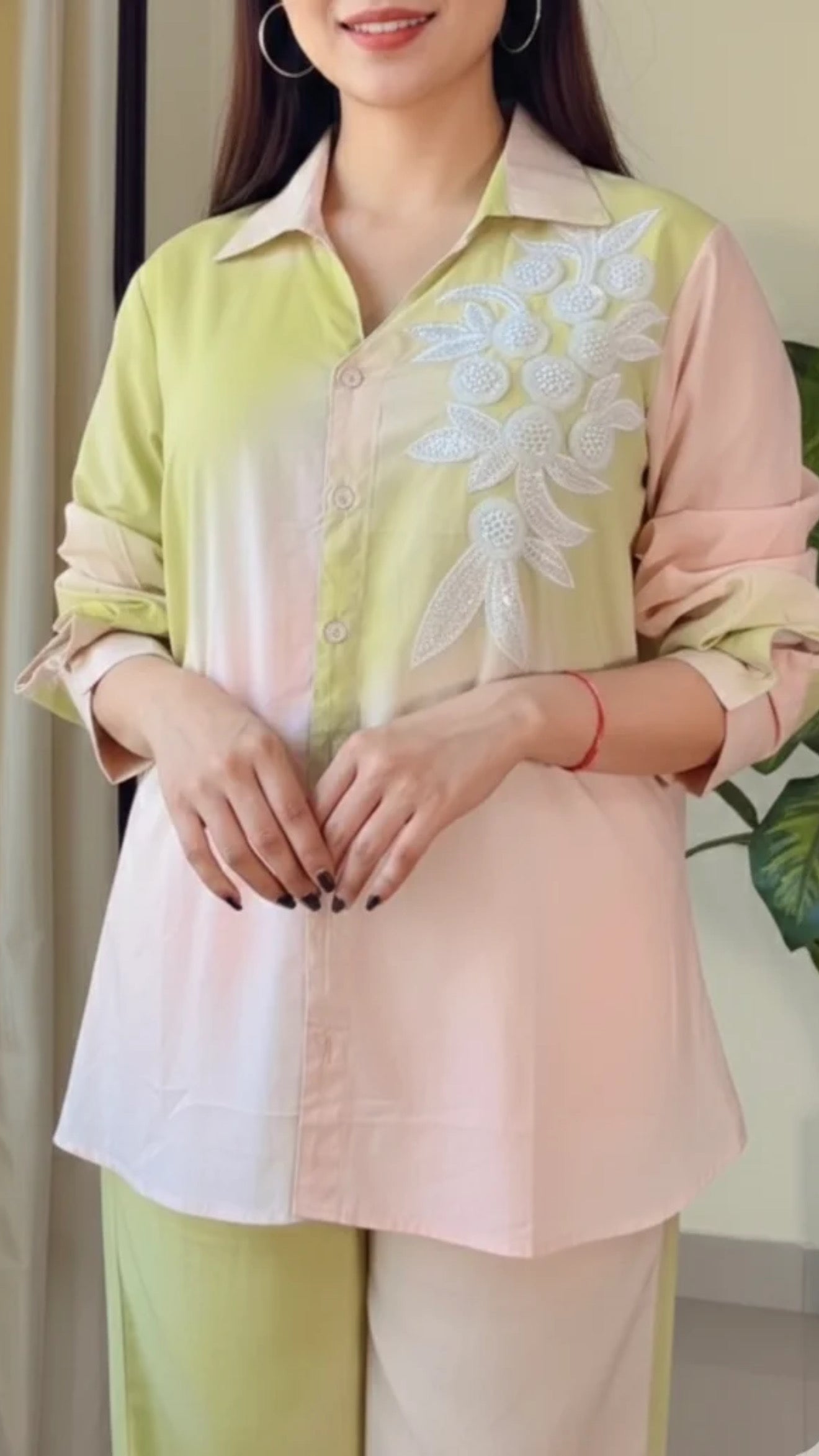 Premium Embroidery Co-Ord Set