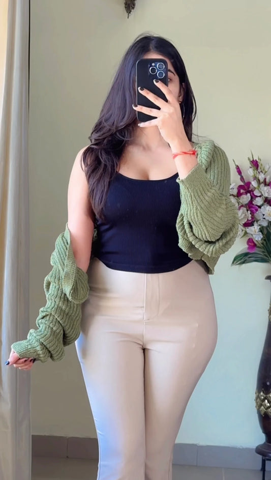 (Free Size Till 40"Bust  ) Crochet Bolero-C515