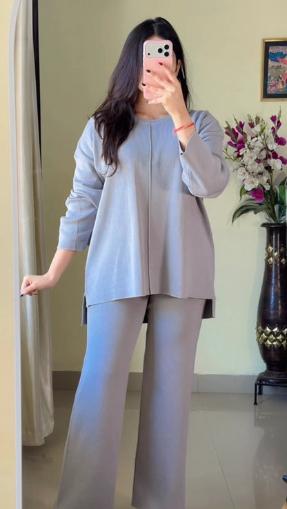 Premium Co-ord Set With Belt