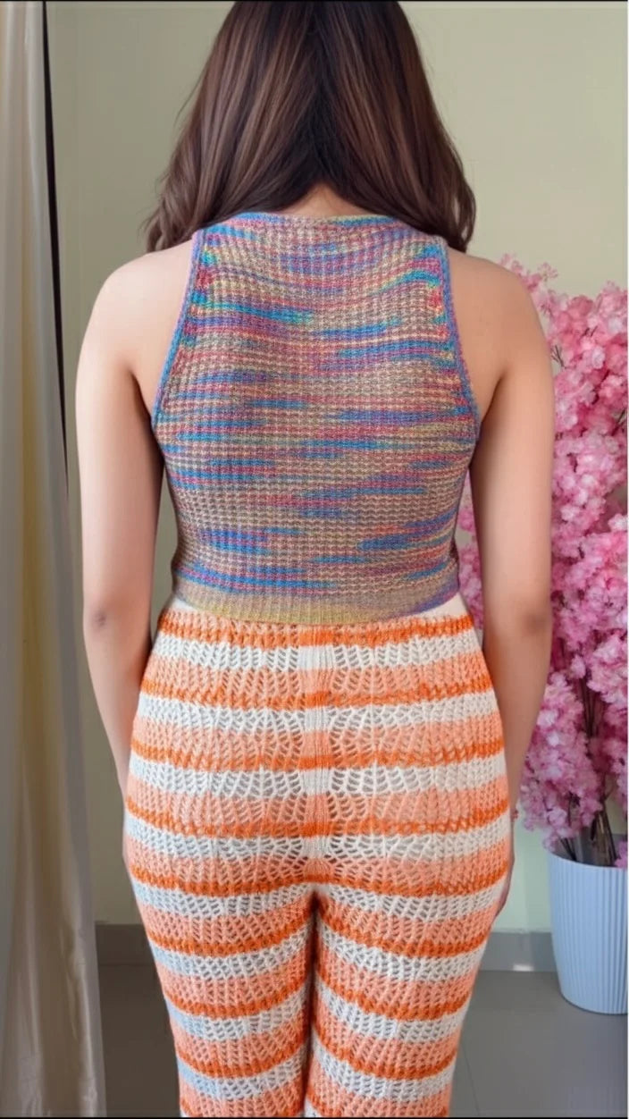 Classy Beach Crochet Co-ord Set