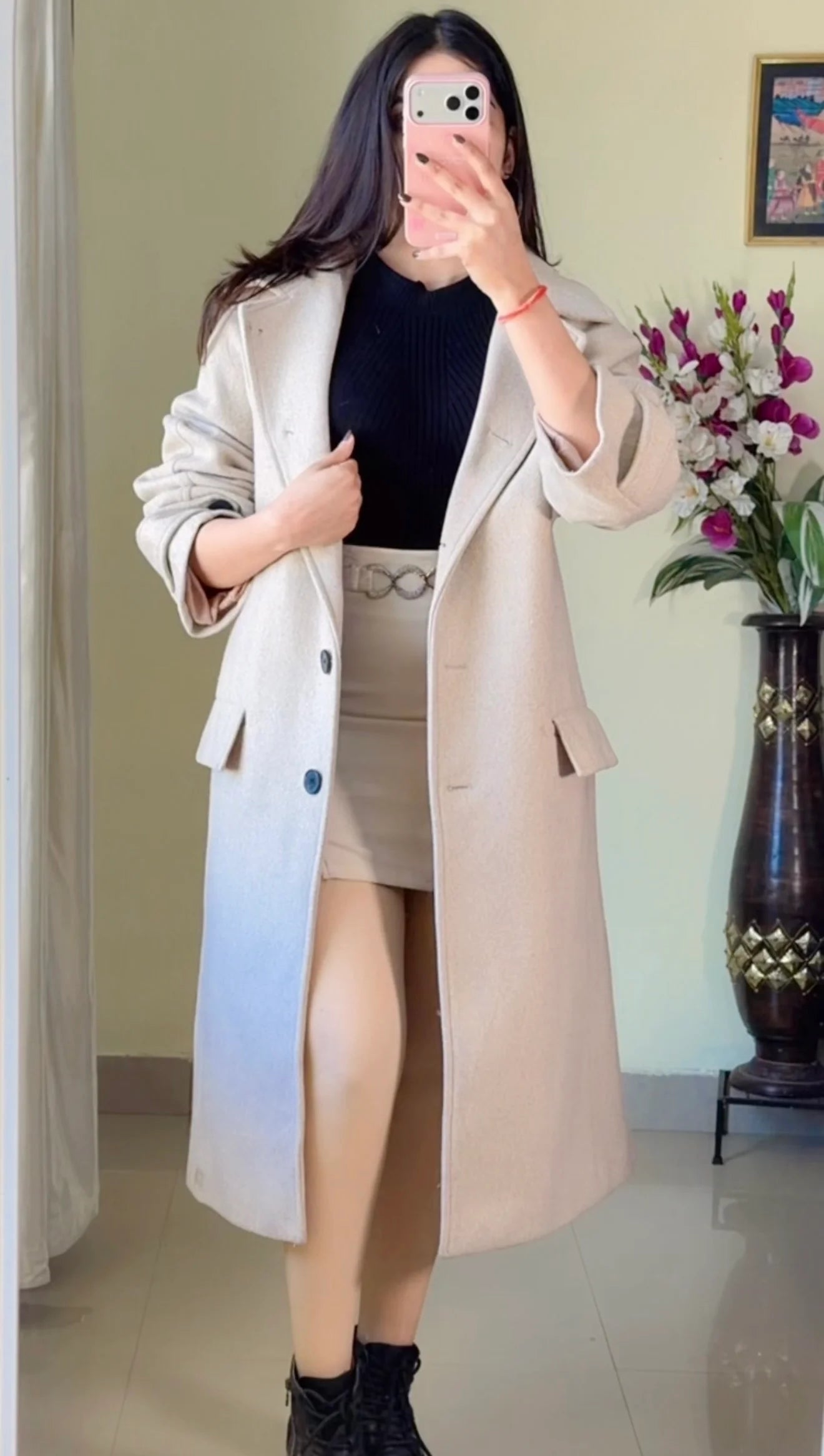 (Size- L to XL) Premium Winter Coat - WO238