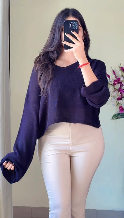 (Size-S to M) Crochet Top-CB167