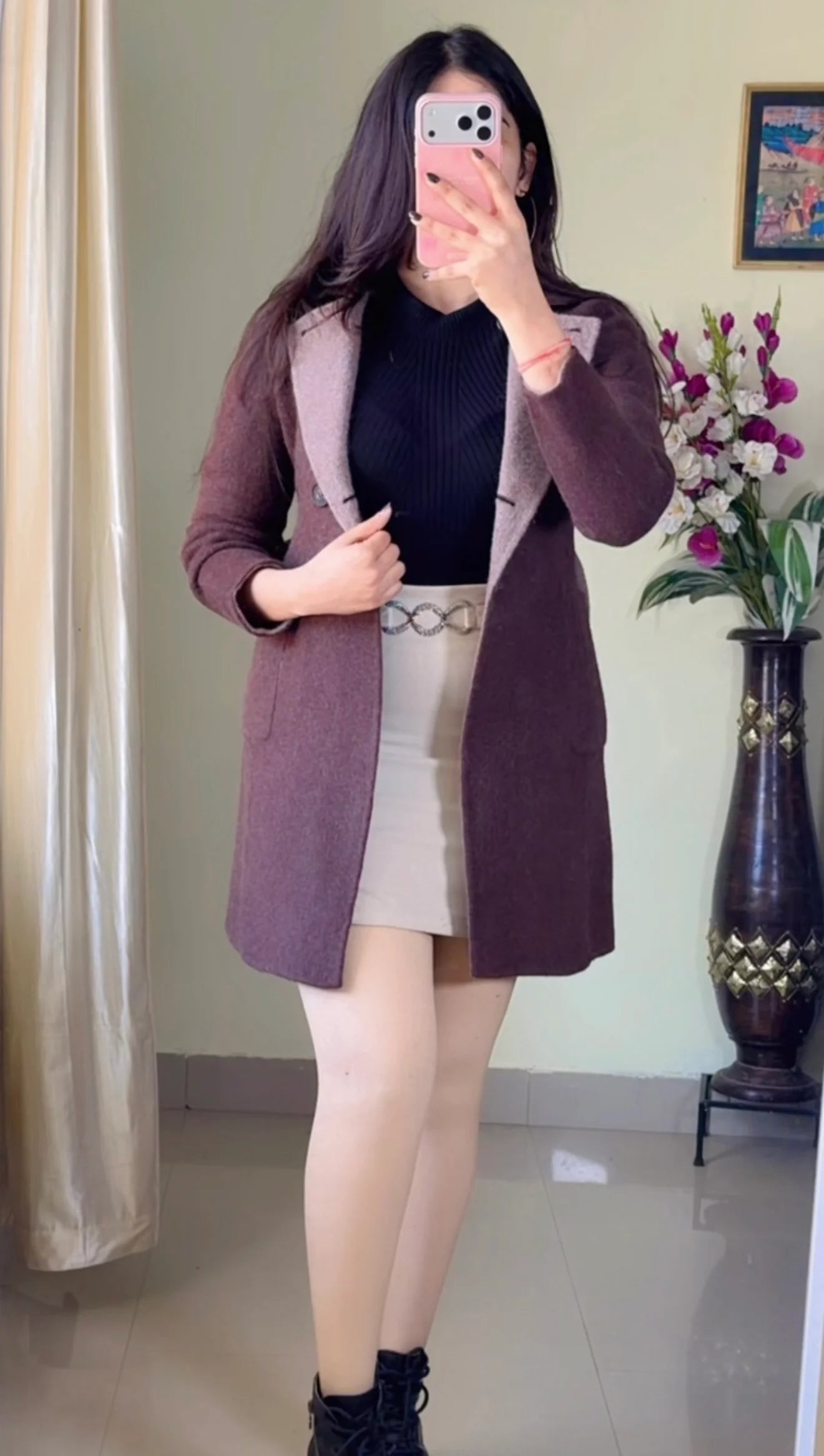 (Size-Xs )Premium Winter Coat- Wo220