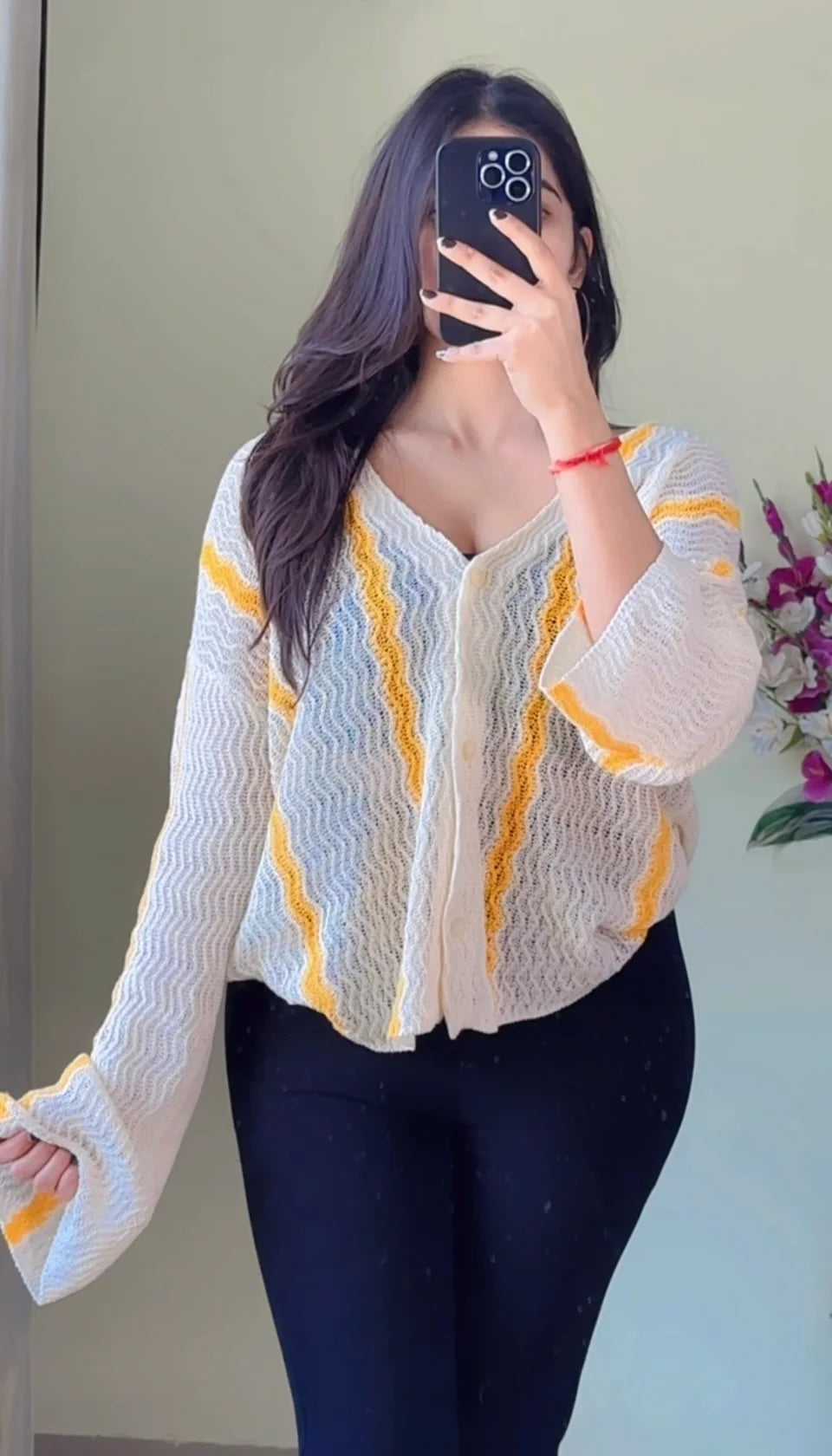 (Size-M to L) Crochet Top-CB184