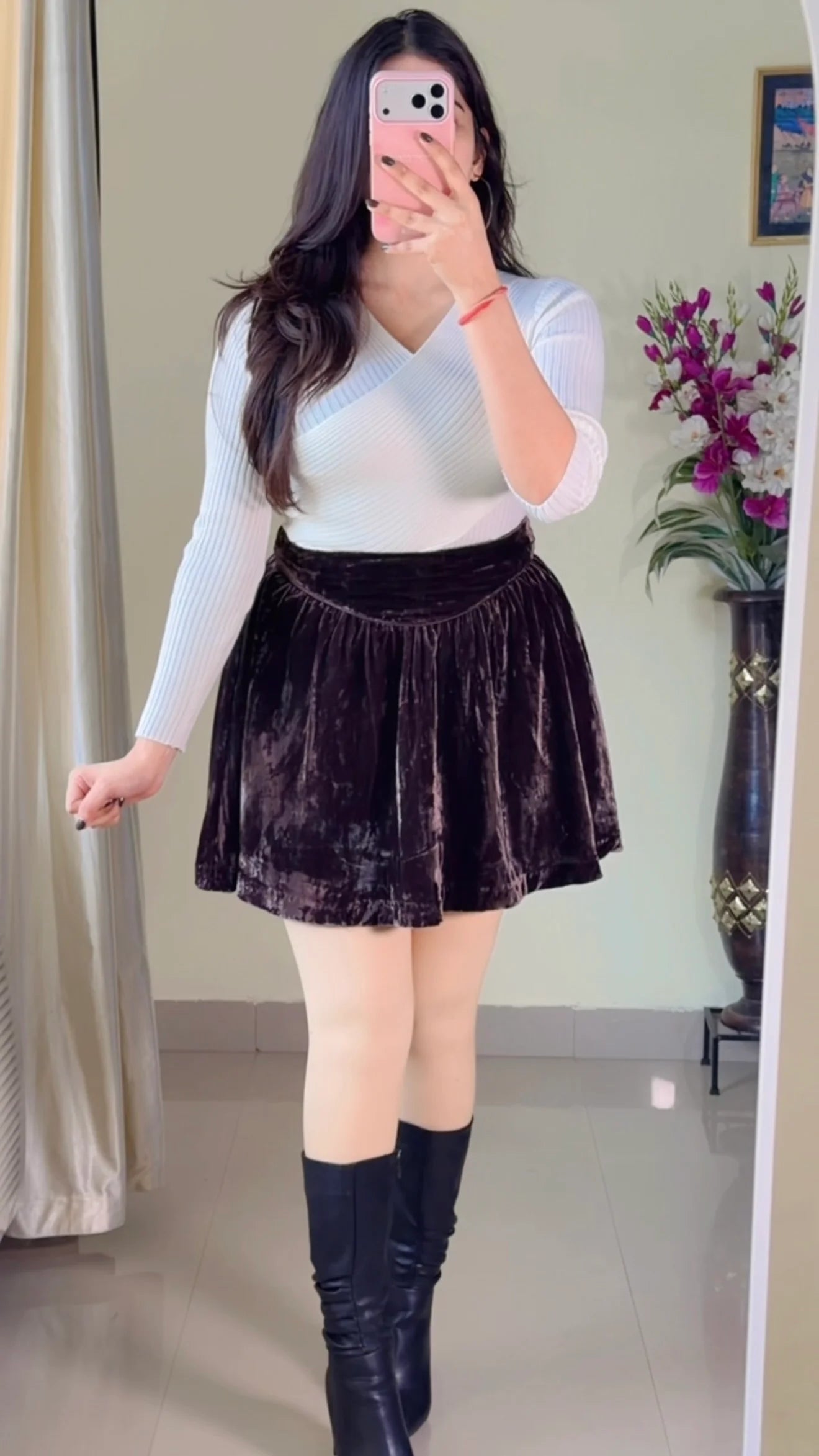 (Size-S to M) Pretty Co-ord Set- K-525