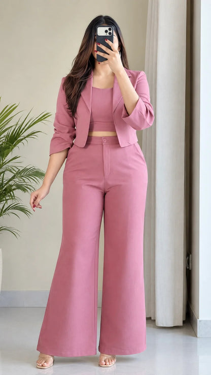 3-Piece Blazer Co-ord Set