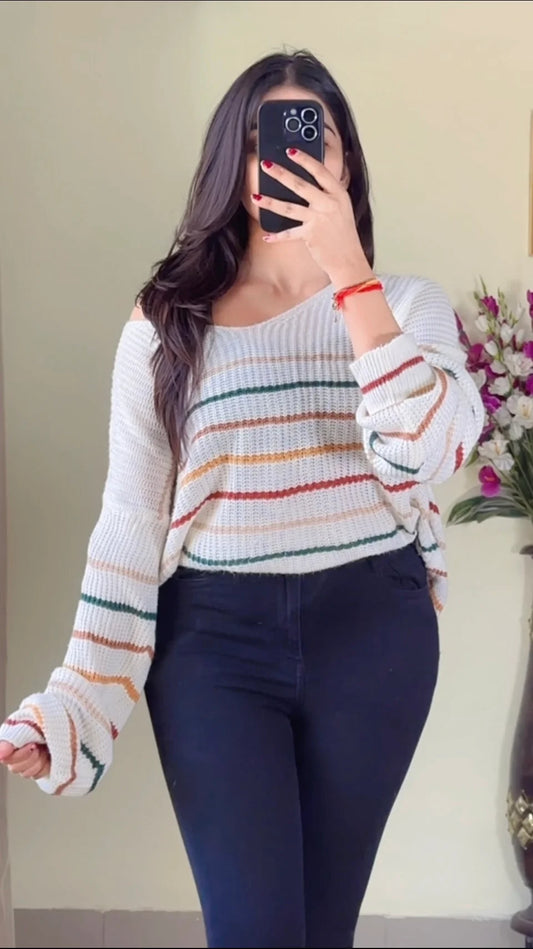 Size(Free Size)Crochet Sweater CB-141