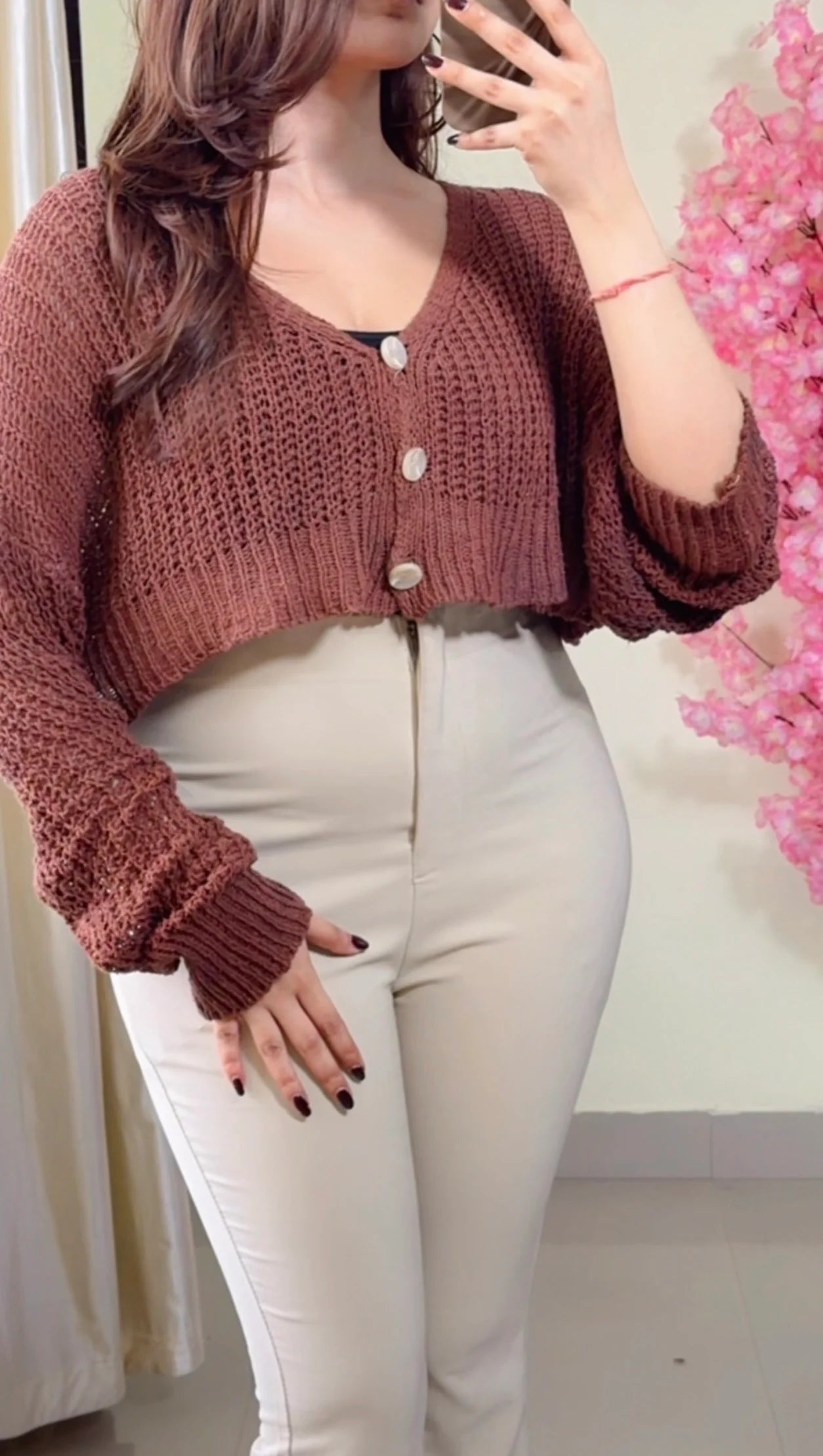 (Size-Free Size ) Crochet Top