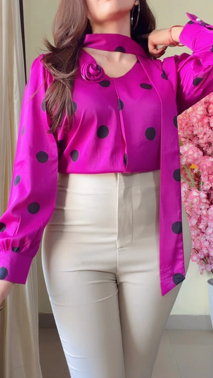 Barbie Pop Polka Premium Shirt