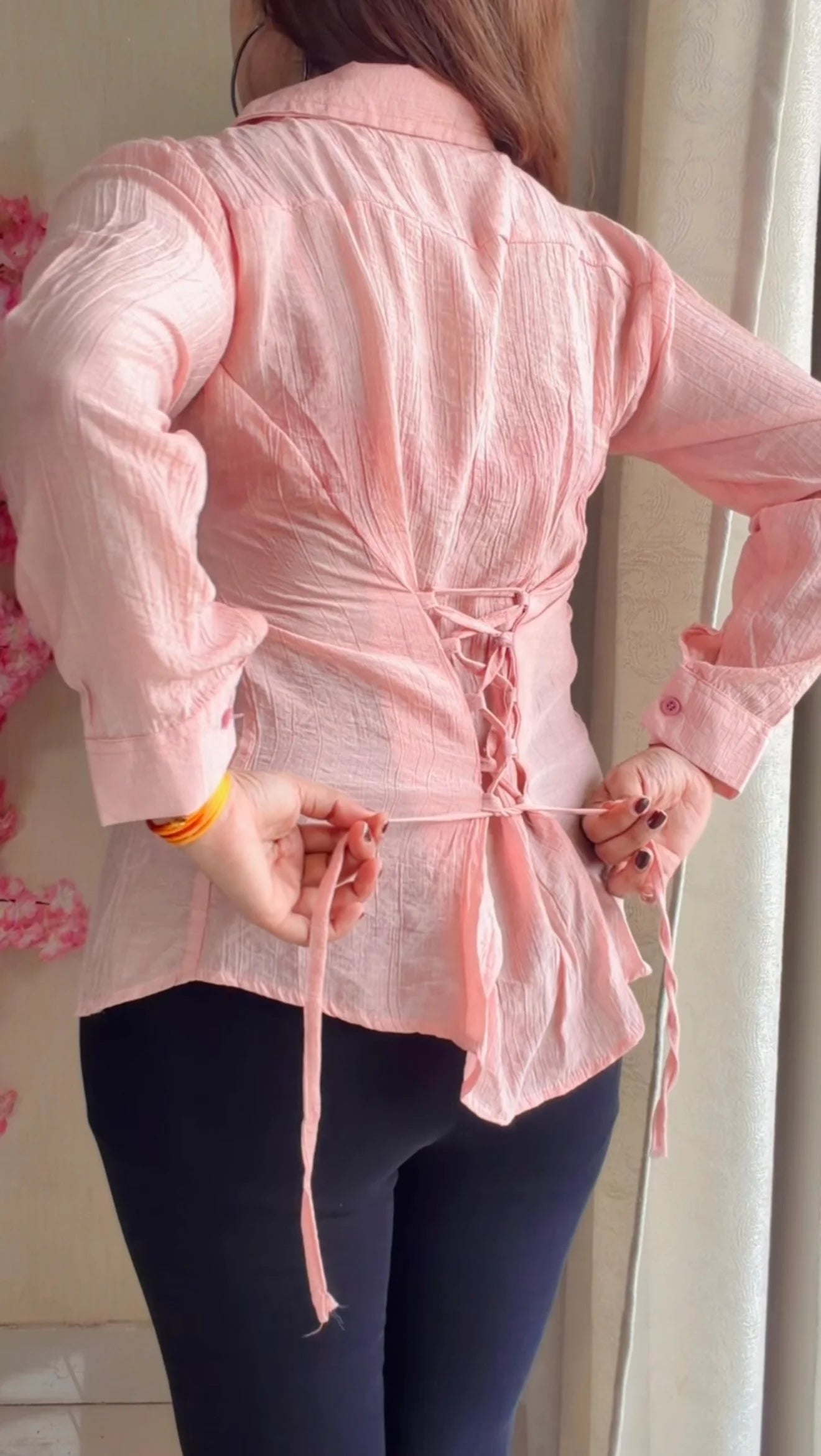 Premium Corset Back Summer Shirt