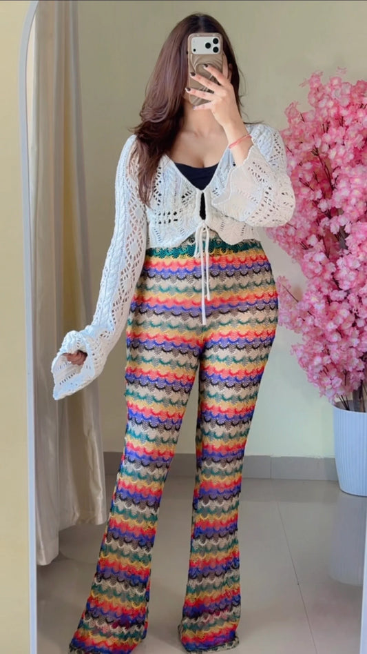 Classy Beach Crochet Co-ord Set