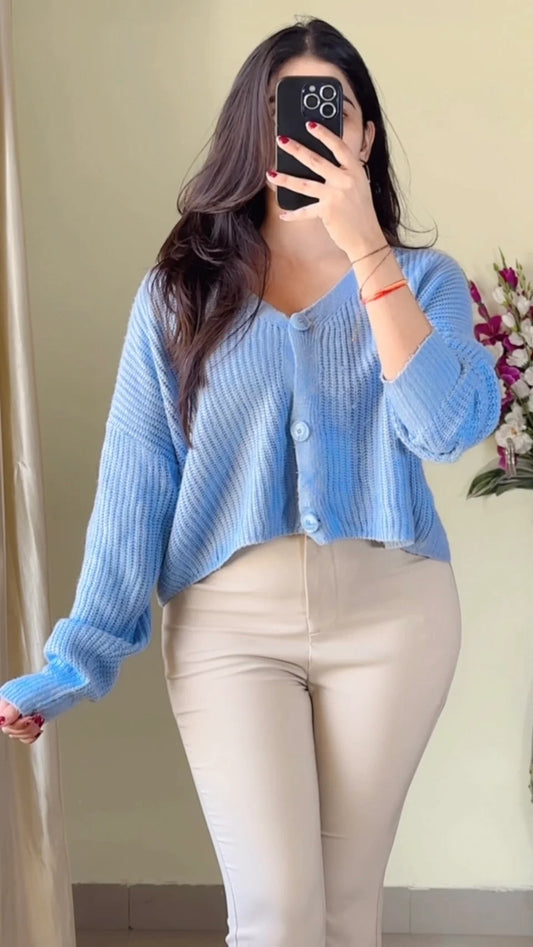 Size(Free Size) Crochet Sweater CB-111