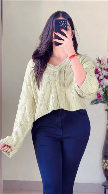 Size(XS to S) Crochet Sweater CO-135