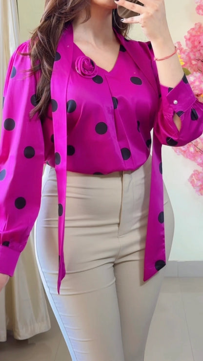 Barbie Pop Polka Premium Shirt