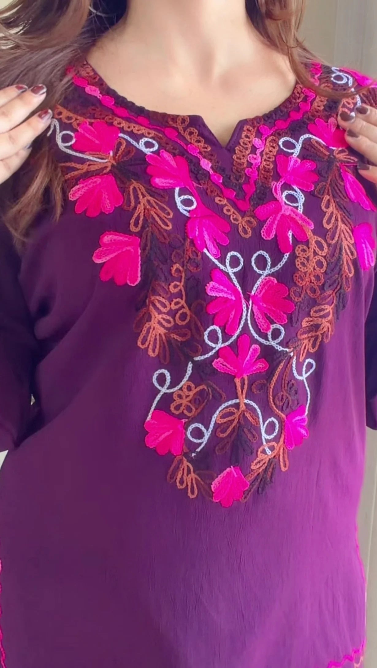 Gulnaar Embroidered Pakistani Co-Ord Set