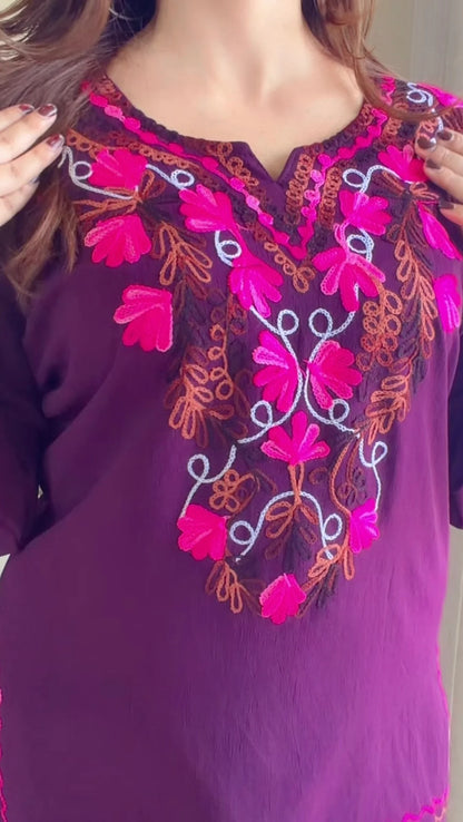 Gulnaar Embroidered Pakistani Co-Ord Set