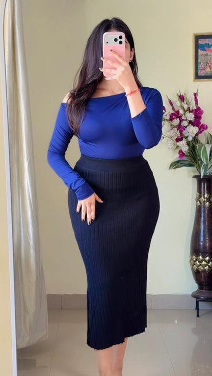 (Size-S to M) Pretty Co-Ord K-444