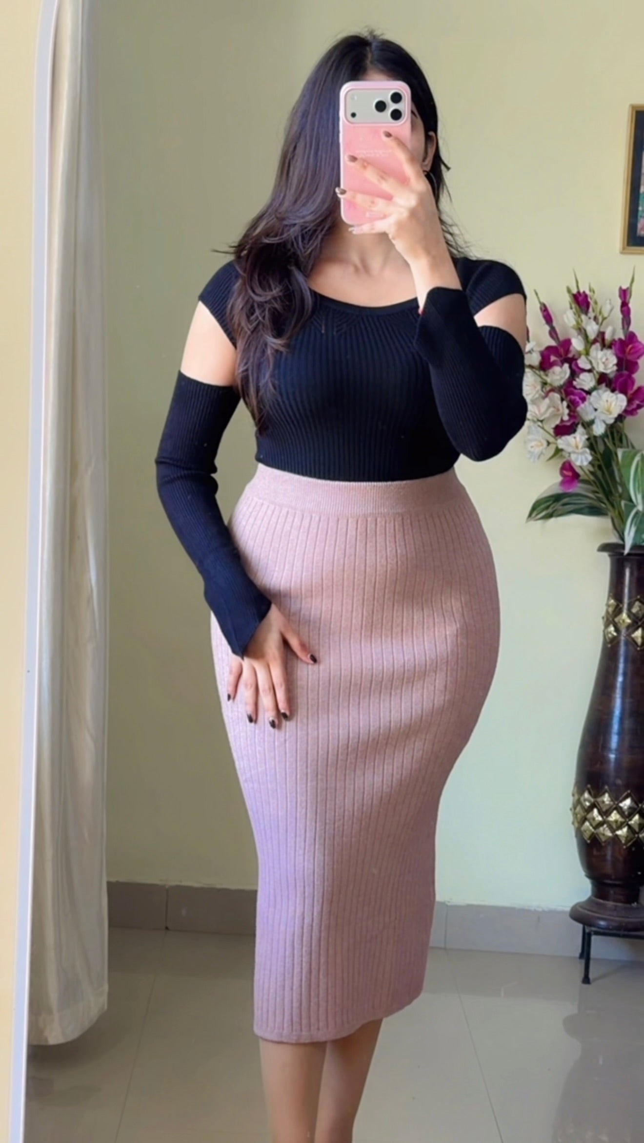 (Size-Free Size) Pretty Co-Ord K-450