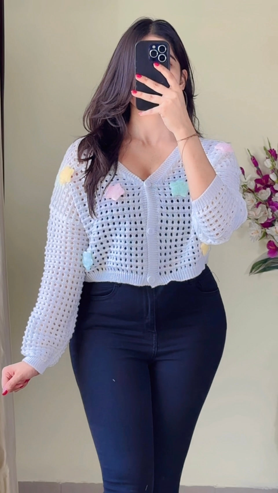Crochet Top- (Cb01)