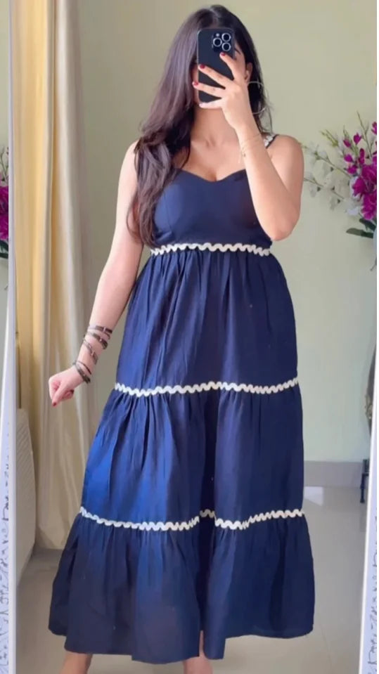 Black Padded Co-Ord Set(PCD-36)