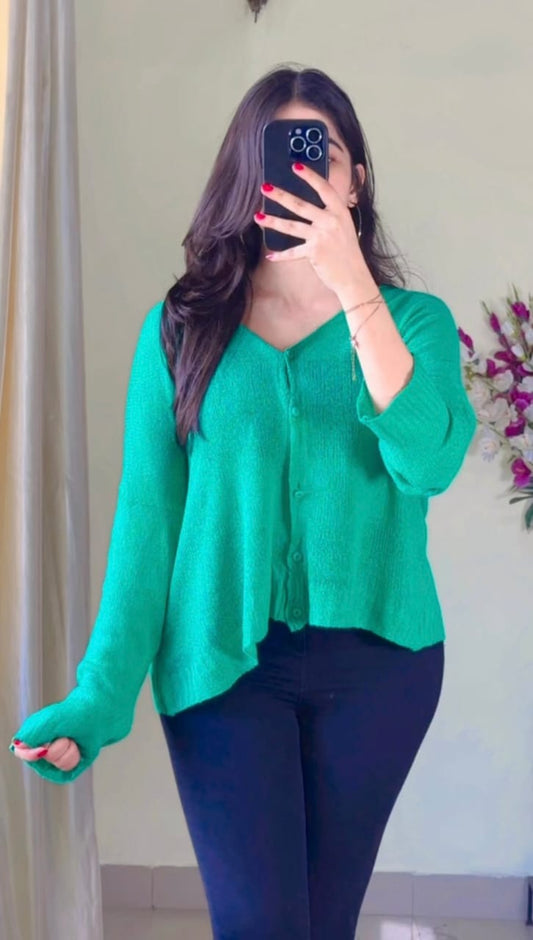 (L To Xl) Crochet Top- (C-543)