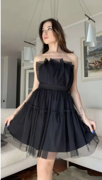 Black Birthday Dress- D619