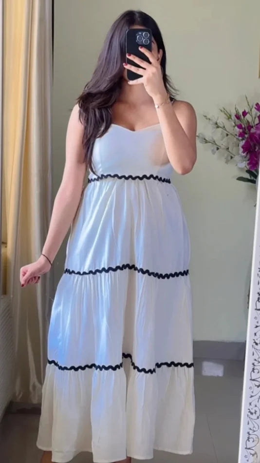 White Padded Co-Ord Set(PCD-35)