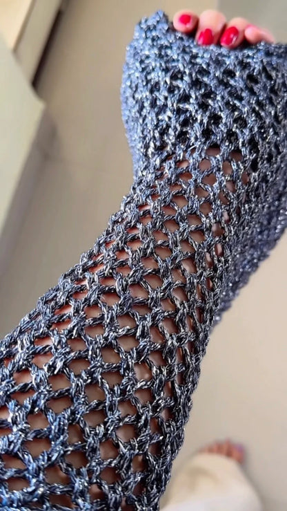 (Free Size) Crochet Top C528