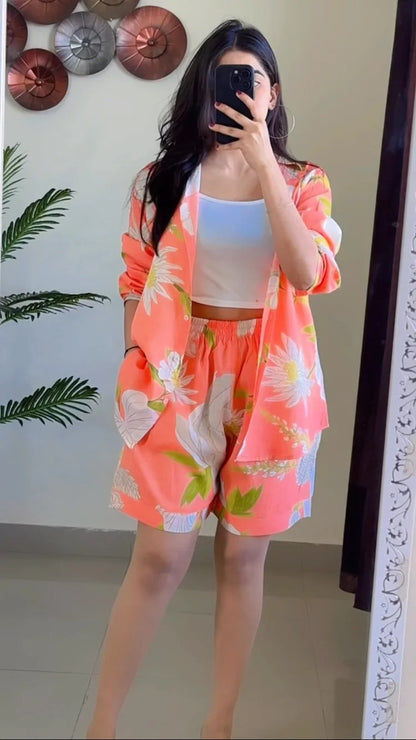 Floral coord set HP01