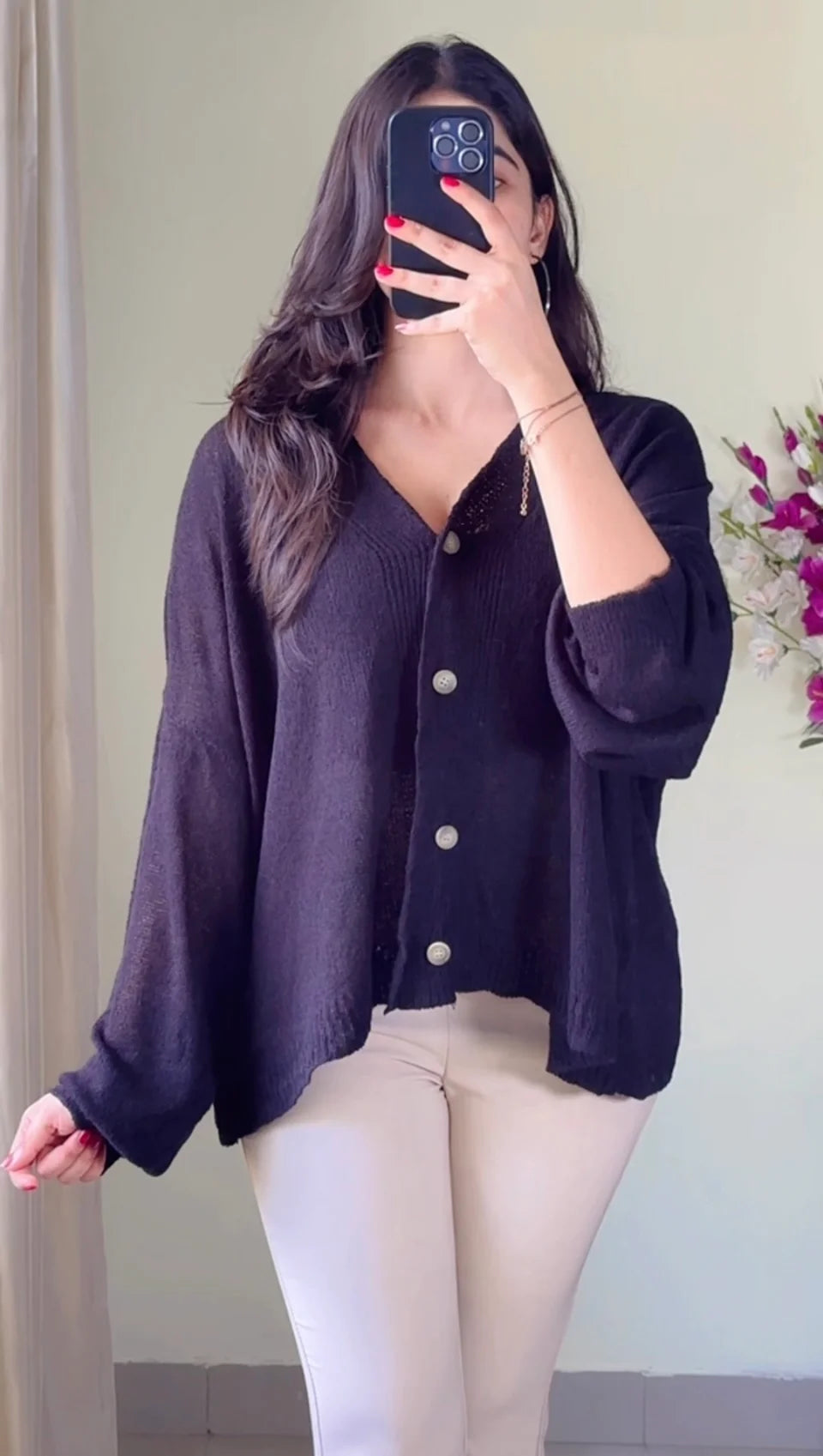 (Free Size) Crochet Top- (C-526)