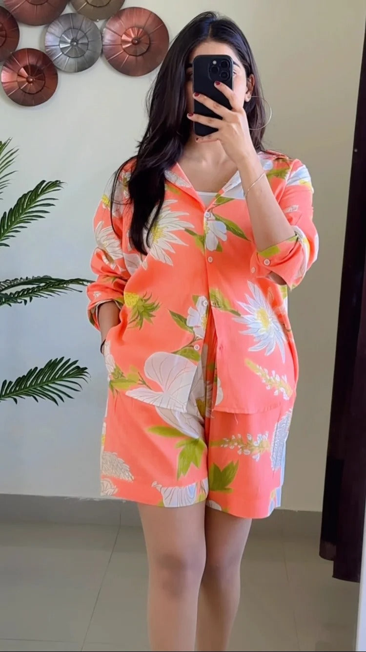 Floral coord set HP01