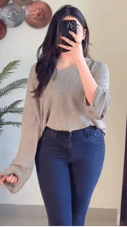 (L To Xl) Crochet Top C970