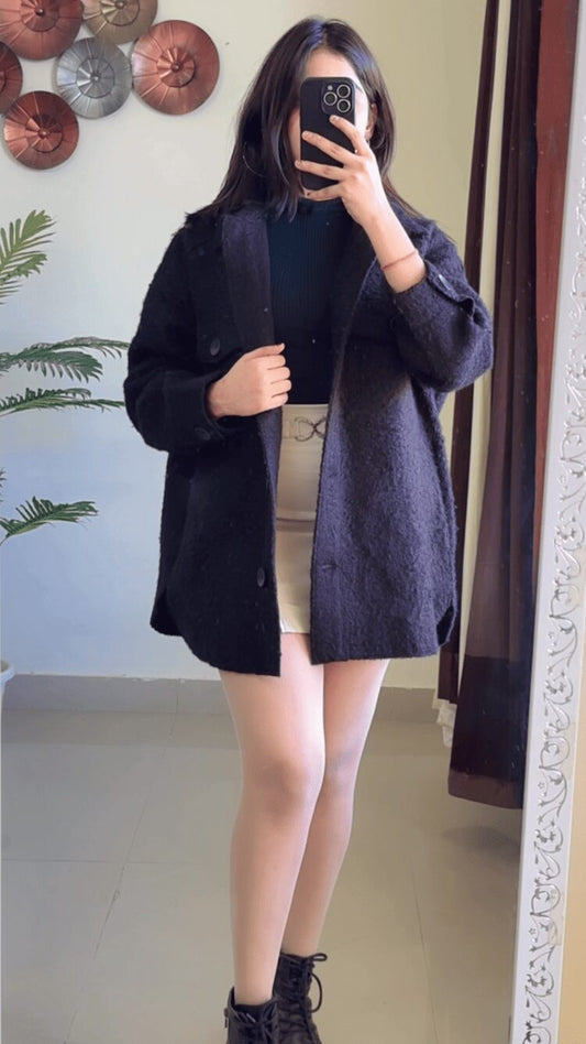 Black Winter Coat- W20