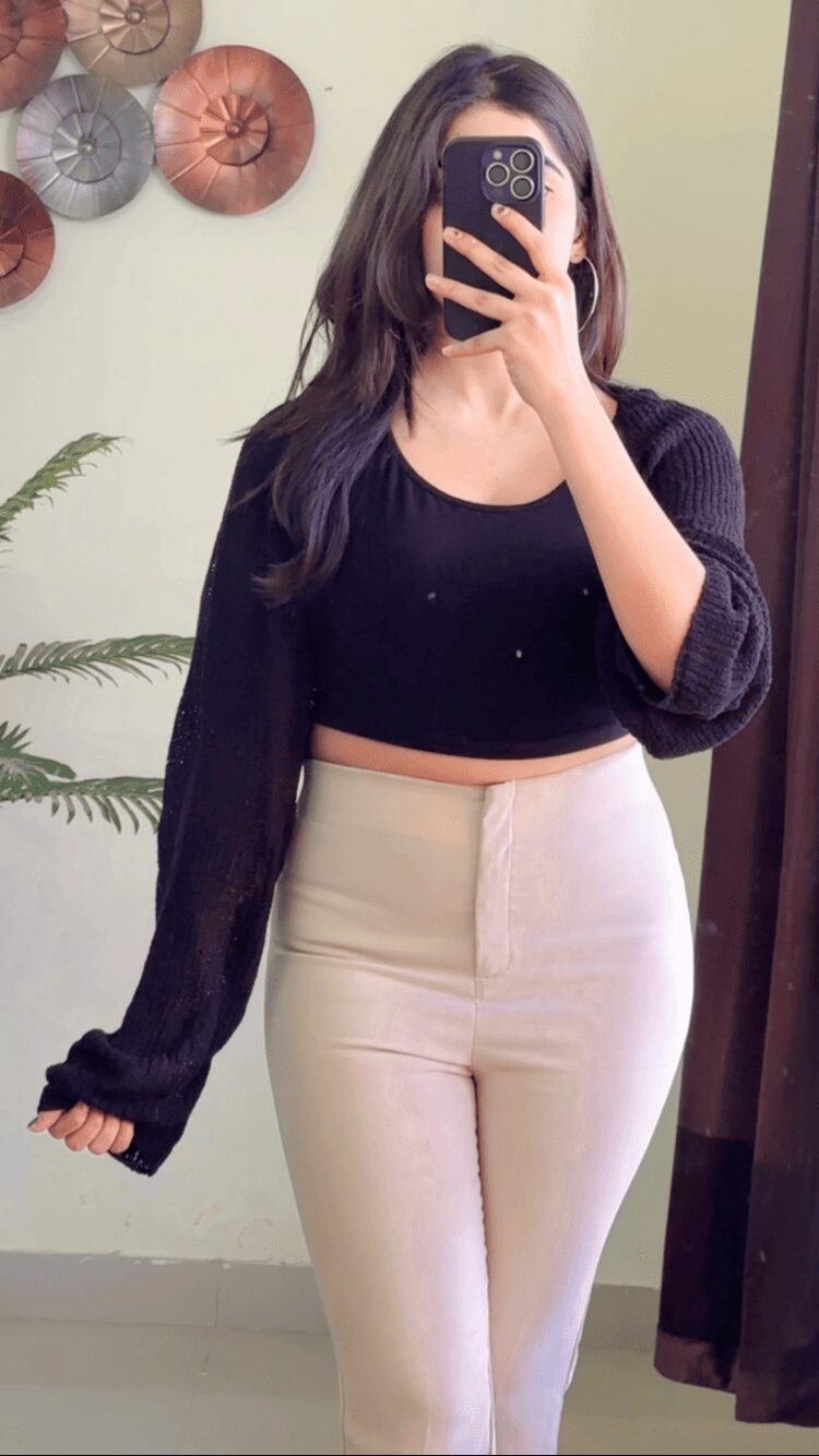 (M) Crochet Top- C681