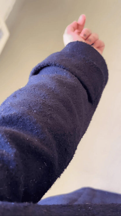 (S To M) Shimmer Black Coat- W33